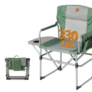 Folding Camping Chair with Side Table